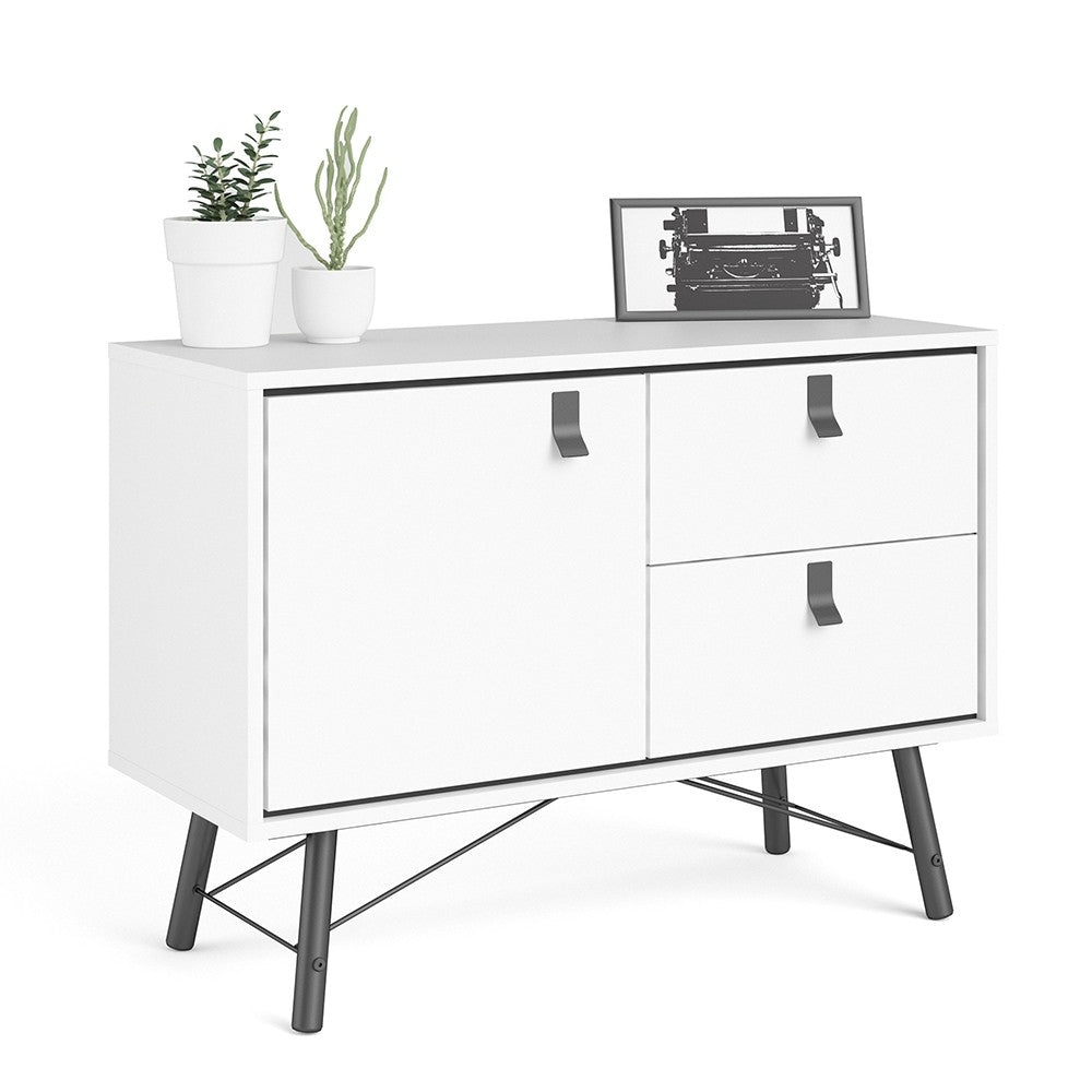 Winslow Rustic Sideboard with 1 Door and 2 Drawers