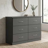 Nevada 6 Drawer Chest of Drawers