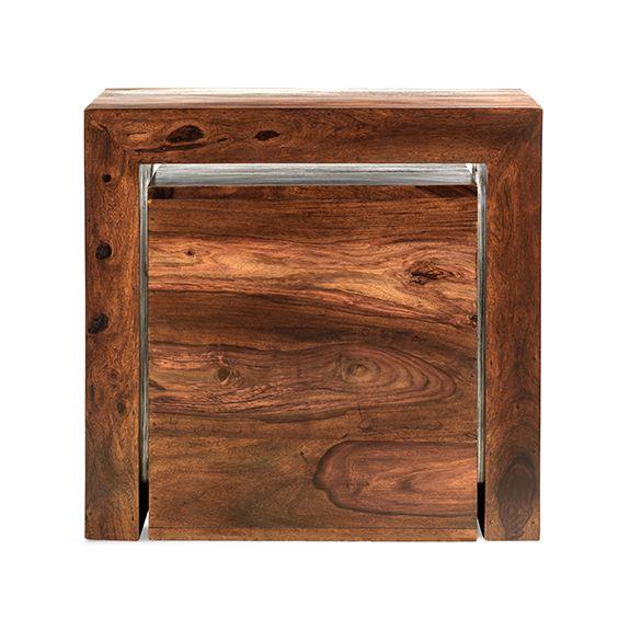 Sequoia Set of 2 Cube Nesting Tables