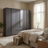 Malvern 6 Door 2 Drawer Wardrobe