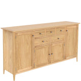 Saxon 4 Door 5 Drawer Long Sideboard