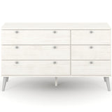 Augusta Curved 6 Drawer Wide Chest