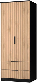 Java 2 Drawer 2 Door Double Wardrobe