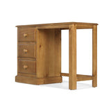 Maple 3 Drawer Pedestal Dressing Table