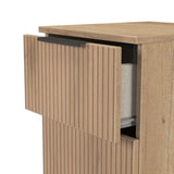 Java 3 Drawer Bedside Table