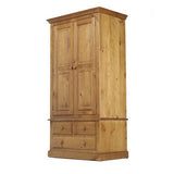 Maple 2 Door 3 Drawer Double Wardrobe
