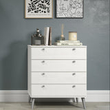 Augusta Curved 4 Drawer Chest