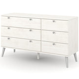 Augusta Curved 6 Drawer Wide Chest