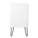 Harlequin 3 Drawer Chest with Black Hairpin Legs