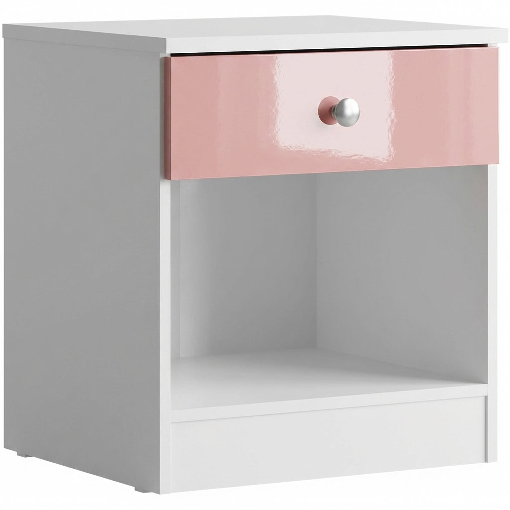 Denver 1 Drawer Bedside Table