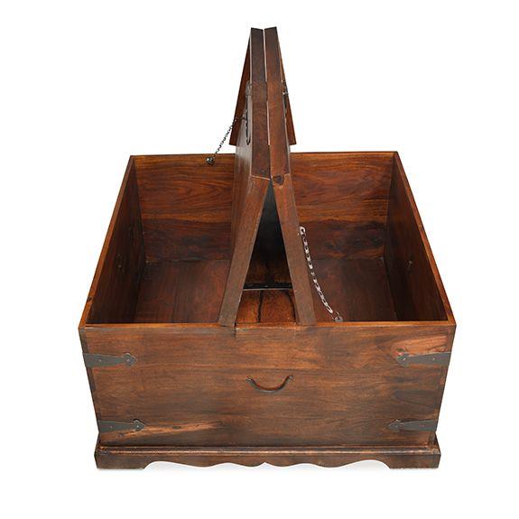 Denali Square Storage Trunk Coffee Table