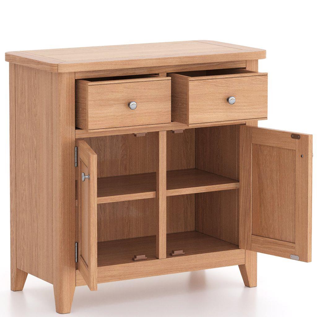 Atlas 2 Door 2 Drawer Small Sideboard