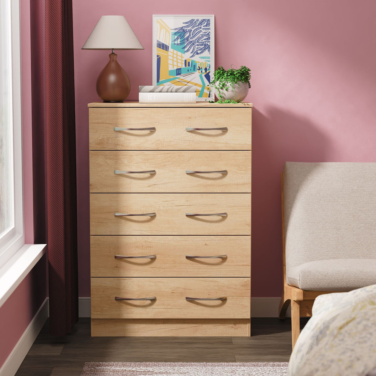 Avon 5 Drawer Chest