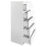 Soho 2 Door Wardrobe, 5 Drawer Chest & Bedside Tables 4 Piece Bedroom Set