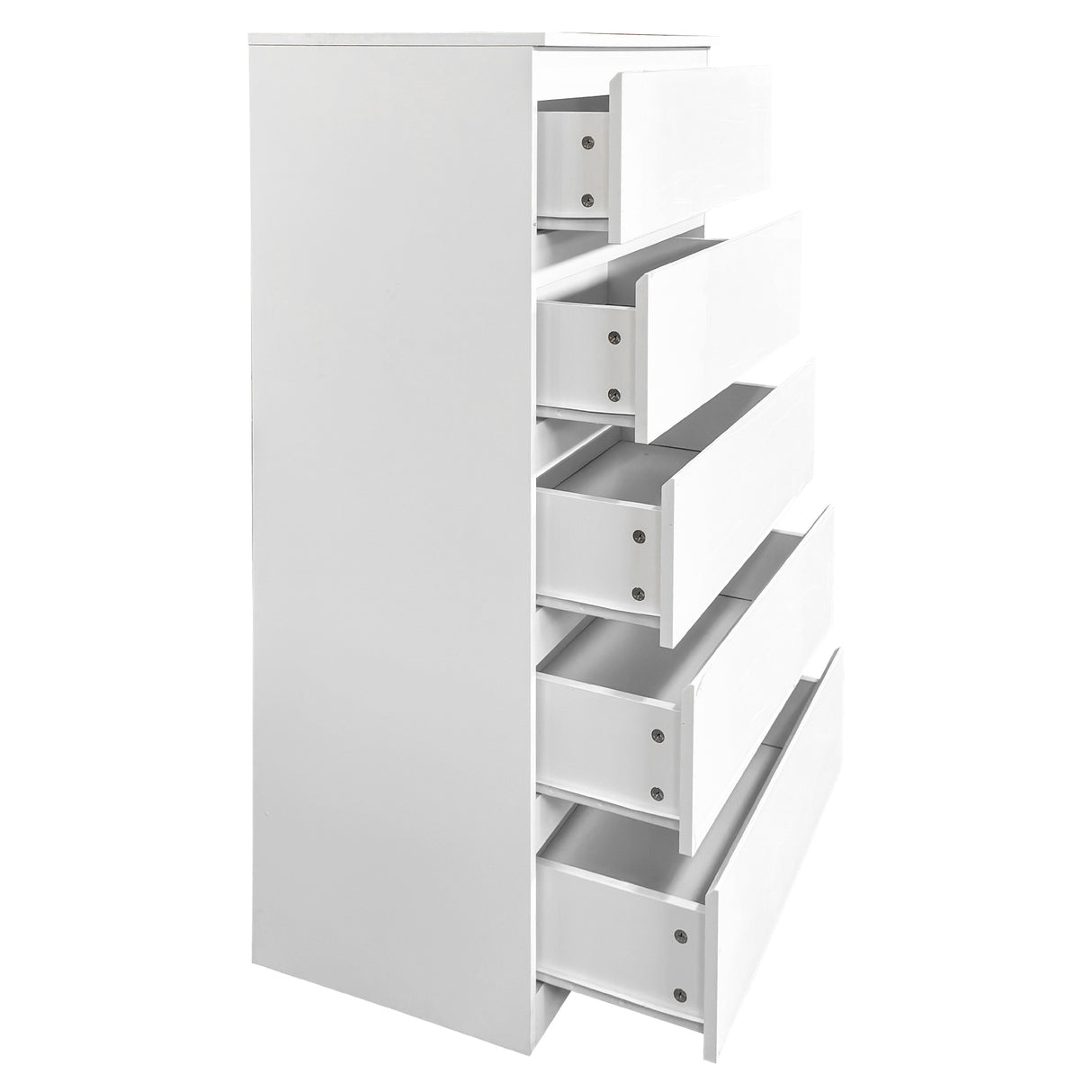 Soho 3 Door Wardrobe, 5 Drawer Chest & Bedside Tables 4 Piece Bedroom Set