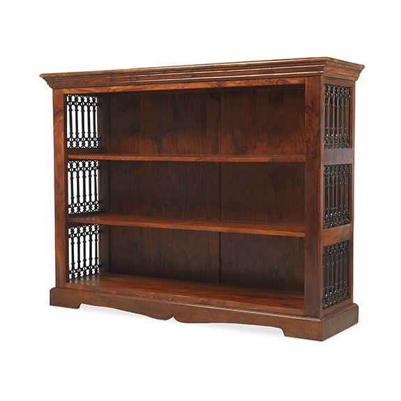 Denali Low Wide 3 Tier Bookcase