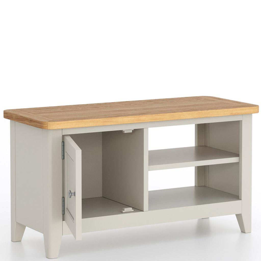 Atlas 1 Door TV Cabinet with Open Shelves