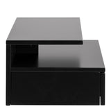 Ashlan Wall Mounted Open Bedside Table with 1 Drawer