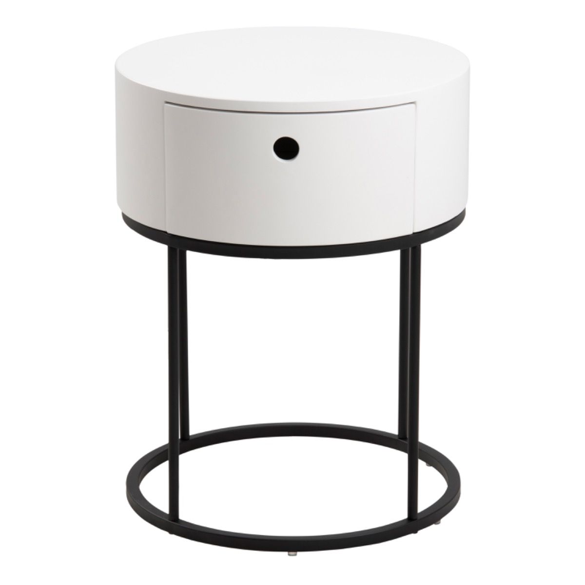 Polo Round Bedside Table