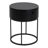 Polo Round Bedside Table