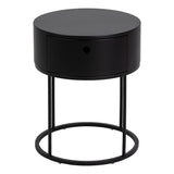 Polo Round Bedside Table