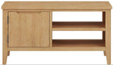 Hudson 1 Door Open Shelf Small TV Unit