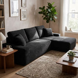 Cove Boneless Compressed Corner Chaise Sofa