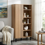 Tessa 1 Door Bookcase Storage Cupboard