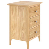 Saxon 3 Drawer Large Bedside Table