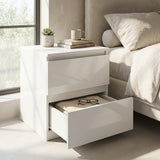 Soho 2 Door Wardrobe, 4 Drawer Chest & Bedside Table Bedroom Set
