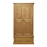 Verde 2 Door 1 Drawer Double Wardrobe