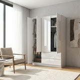 Soho 3 Door 2 Drawer Triple Wardrobe