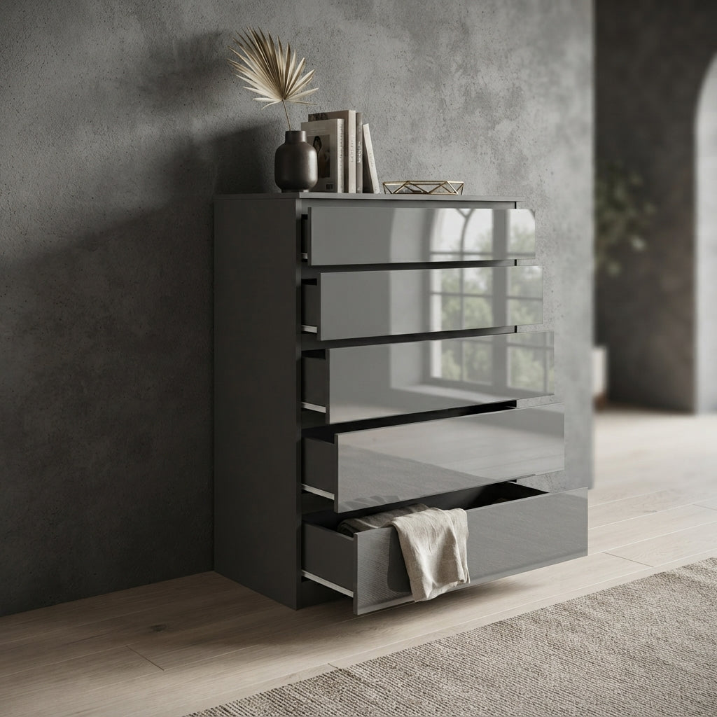 Soho 5 Drawer Chest of Drawers