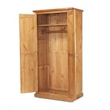 Verde 2 Door Double Full Hanging Wardrobe