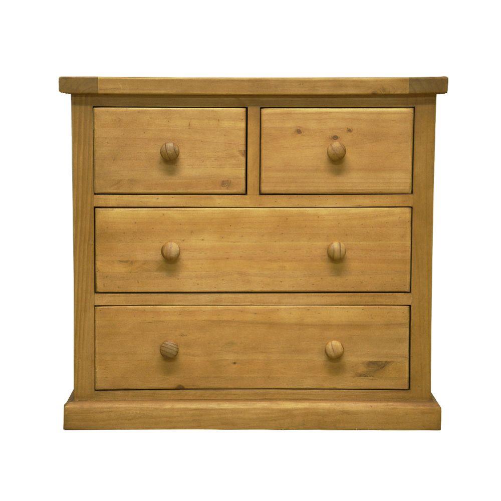 Verde 2+2 Drawer Chest of Drawers