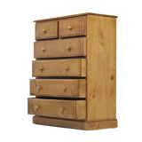 Maple 6 Drawer Tall Chest of Drawers
