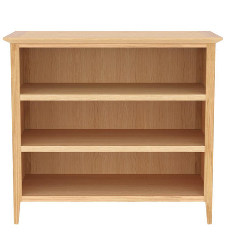 Saxon 3 Shelf Low Bookcase