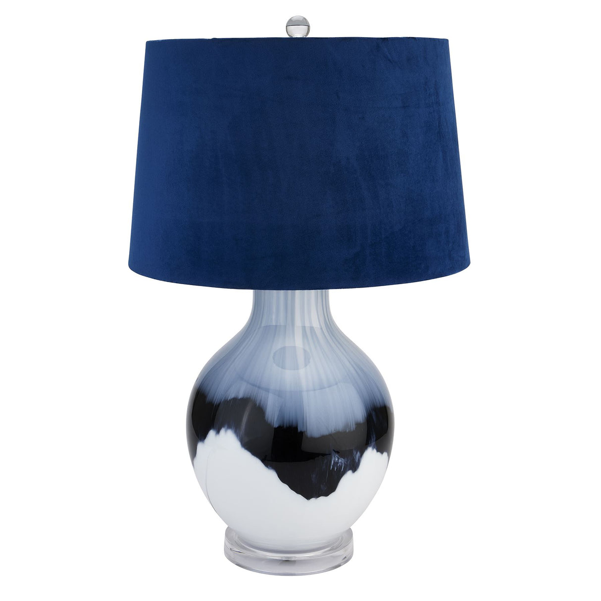 Ice Shadows Table Lamp With Lampshade