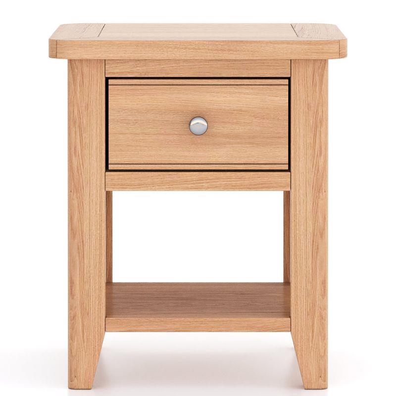 Atlas 1 Drawer Lamp Table
