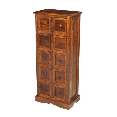 Denali 10 Drawer Media Storage Unit