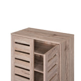 Euston Modern 2 Door Shoe Storage Cabinet