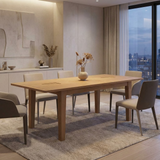 Cypress 140cm - 180cm Extending Rattan Dining Table