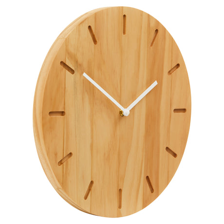 Arden 35cm Solid Oak Wall Clock