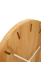 Arden 35cm Solid Oak Wall Clock