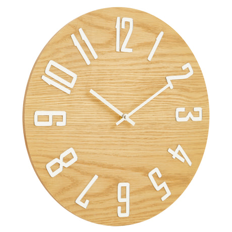 Arden 40cm Beechwood Wall Clock