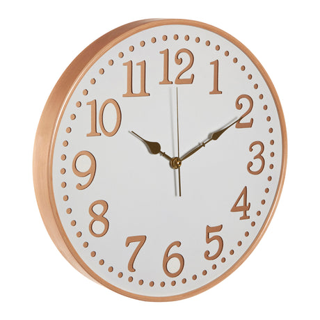 Arden 40cm Wall Clock with Gold Numbers