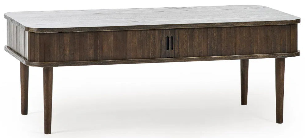Arya Coffee Table with 2 Sliding Doors