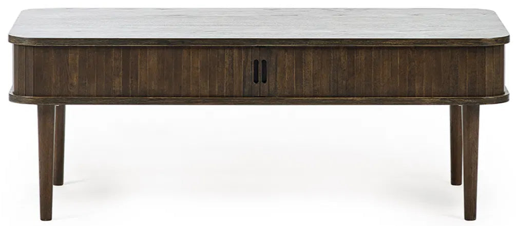 Arya Coffee Table with 2 Sliding Doors
