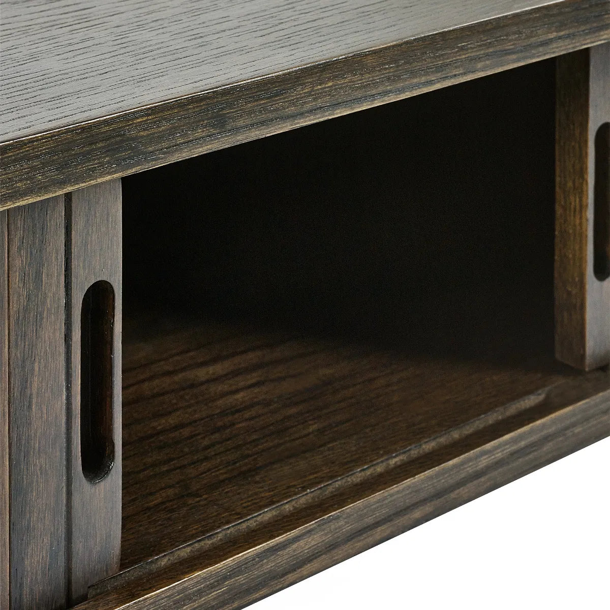 Arya Coffee Table with 2 Sliding Doors