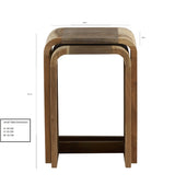 Aspen Solid Wood Nest of Tables